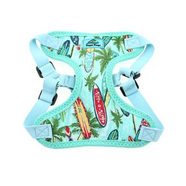 Wrap and Snap Choke Free Dog Harness - Surfboards and Palms