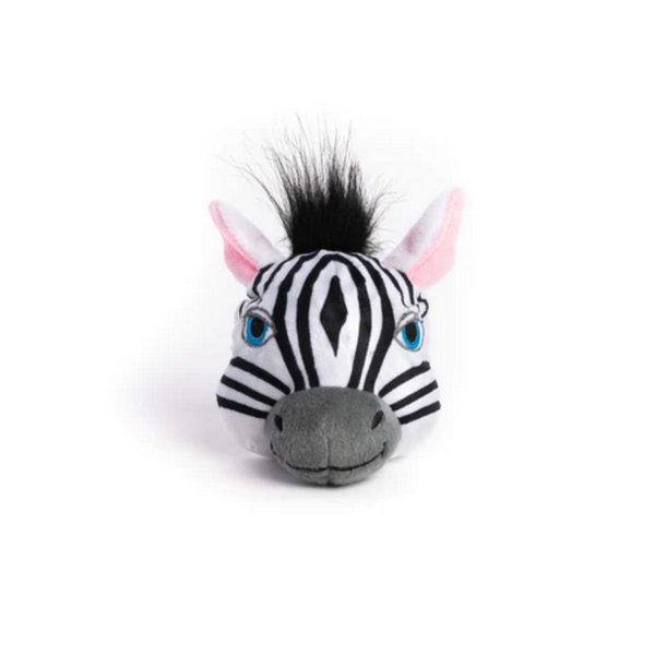 Safari Faballs Plush Dog Toys - Zebra